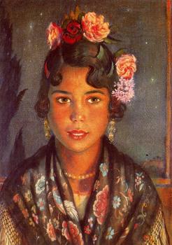 Jorge Apperley : Concha, the gypsy girl II